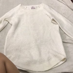 CREAM/ white pullover